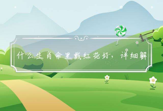什么生肖命里戴红花好,详细解答落实
